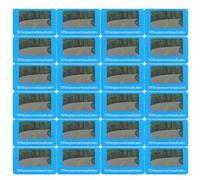 NUOBESTY 100pcs Polarized Glasses Test Card for Testing Glasses Kit and Polarized Lens Checker for Personal Use