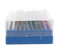 NUOBESTY 100Pcs Polishing Buffing Wheel Bits Set with Wool, Leather, Rubber for Rotary Tool Accessories, 3.0Mm Shank Grinding Stones for Metal Carving and Finishing in Industrial Use