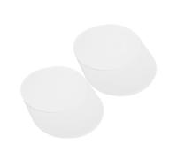 NUOBESTY 100pcs Round Cardboard Sheets White Smooth Surface Art Paper for DIY Crafts Sketching Painting Portable Lightweight Drawing Paper for Home School Outdoors