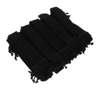 NUOBESTY 100pcs Velvet Jewelry Pouches Pen Pouch Bag Drawstring Pen Sleeve Fountain Protection Office School Travel