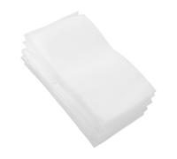 NUOBESTY 100pcs White Epe Pearl Cotton Foam Pouches for Glassware and Precision Electronics, Versatile Shockproof Packing Bags Full Coverage Design for Shipping and Office Use