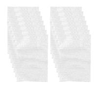 NUOBESTY 100pcs White Pe Shockproof Packaging Bags with Tamper-Proof and Abrasion Resistant Features, Extra Padded Bubble Envelopes for Stores and Schools Shipping and Mailing