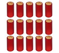 NUOBESTY 100pcs Wine Heat Shrink Cap Disposable Wine Bottle Sealing Film Cap Bottle Cap Craft Packaging Shrink Wrap for Home Shop Wine Cellar Red Wine