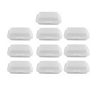 NUOBESTY 10pcs 1: 12 Dollhouse Miniature Takeaway Box Simulation Takeaway Toys Mini Lunch Box Model Decoration for Dolls House Accessory Pretend Play