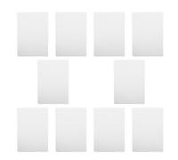 NUOBESTY 10Pcs 22X14Cm Thick Plastic Stencil Sheets for 3D Printing Pen Drawing, Reusable Craft Templates with High Temperature Resistant Tracing Boards for ’S Art and DIY Projects