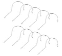 NUOBESTY 10pcs Adjustable Metal Mannequin Hanger Hooks for Retail Display Clothes Hanger Replacement Hooks for Clothing Racks
