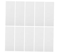 NUOBESTY 10pcs Beast Eye Network Mask Blinder Eyes Mesh Mesh Cosplay Supplies Pvc White