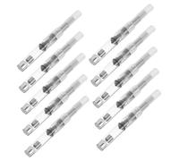 NUOBESTY 10pcs Fountain Pen Blotter Fountain Pen Converter Filler Universal Transparent Plastic