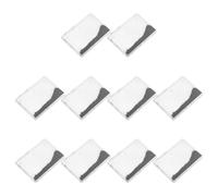 NUOBESTY 10pcs Iron Powder Physics Box Portable Teaching Instrument with Magnetic Field Visualization Lightweight Plastic Case and Teaching Guide for Classroom Science Education