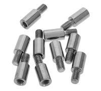 NUOBESTY 10pcs Joystick Shaft Enhancer Extension Diy Gaming Console Part for Retro Joystick Control Upgrade