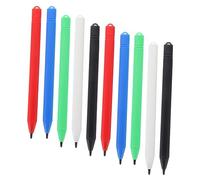 NUOBESTY 10pcs Lcd Drawing Tablet Stylus Pens Multi-colored Plastic Painting Pens for Electronic Tablets Doodle Board Use, for Students and Art Professionals