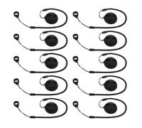 NUOBESTY 10pcs Pen Lanyard Holder: Secure Grip Chain Office Desk Anti Drop Counter Stand - Point Of Sale Stylus Safety Tether For Reception Bank Store