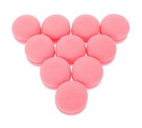 NUOBESTY 10pcs Pink Small Sponge Hair Rollers Mushroom Curlers for Women DIY Hair Styling Tools Suitable for Short and Long Natural Curl Care