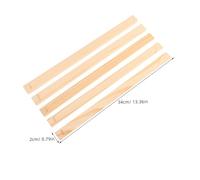 NUOBESTY 10pcs Pottery Mud Stick Guide Solid Wood Rolling Pin Strips for Precise Clay Thickness Control Clay Rolling Guides for Teaching DIY Crafting
