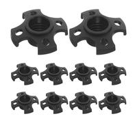 NUOBESTY 10pcs Removable Mud and Snow Protection Tpr Trekking Pole Snow Basket for Ski Poles and Walking Sticks Suitable for Climbing Mountain Activities and Hiking with Universal Fit