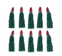 NUOBESTY 10pcs Set Kids Party Supplies Nail Embellishments Witch Costume for Women Witch Vampire Finger Fake Vampire Witch Fingers Zombie Fake Finger Kids Costumes Halloween Nail Set Child