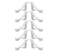 NUOBESTY 10pcs Shelf Clip Refrigerator Hardware Multipurpose Freezer Shelf Support Clips for Cooler Rv Fridge and Cabinet Storage