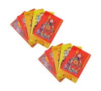 NUOBESTY 10pcs Tai Sui Amulet Cards Feng Shui Snake Year Luck Charm with Vivid Colors and Sturdy Print for Prosperity and Positive Energy in Home Office