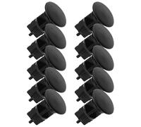 NUOBESTY 10pcs Universal Plastic Wheelie Trash Bin Lid Hinge Pins Replacement for 100l 120l 240l Garbage Can Lids Practical Construction for Household and Home Use