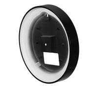 NUOBESTY 12 Inch Wall Clock Replacement Back Cover Black Plastic Frame Panel 30x30x4.3cm DIY Repair Part for Home Use Wall Clock Movement Accessory