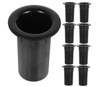 NUOBESTY 12 PCS Bass Reflex Tube Plastic Subwoofer Port Accessory for Enhanced Sound Quality Portable Home Car Speakers Stain Resistant Design Easy to Install
