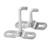 NUOBESTY 12 Pieces Heavy Duty Pegboard Hooks Set, Metal Peg Hooks with 25mm and 50mm Sizes, Silver Pegboard Wall Organizer Hooks for Garage, Workshop and Craft Room Storage