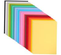 NUOBESTY 120 Sheets Colored Craft Paper Construction Paper for Origami Card Making Art Projects Vibrant Colors Multipurpose Drawing and Crafting Material for Schools Studios and DIY