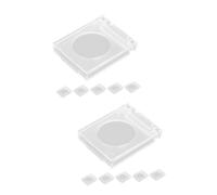 NUOBESTY 12pcs Button Cover Switch Protection Cover Wall Push Button Switch Box for Electrical Box Stop Start Safety