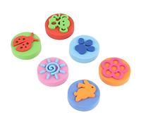 NUOBESTY 12Pcs Double-Sided EVA Graffiti Stamps for Kids and Toddlers, Creative Painting Stamper Tool with Diverse Patterns to Enhance Artistic Skills, for Kindergarten and DIY Activities