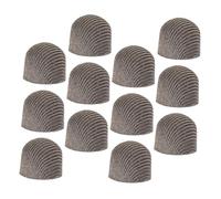 NUOBESTY 12pcs Fine Mesh Silver Fiber Capacitive Pen Tips for/Stylus Pen Replacement Touch Screen Tips