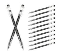 NUOBESTY 12pcs Mm Needle Tip Gel Ink Pen for Students and Office Use, Smooth Writing Neutral Pen with Comfortable Plastic Barrel, Simple Design for School Desk and Everyday Writing