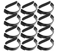 NUOBESTY 12pcs Portable Baseball Cap Brim Bender Tool for Precise Fitted Hat Brim Shaping and Sagging Fixing Lightweight Cap Accessory for Accurate All Seasons