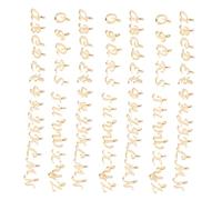 NUOBESTY 130pcs Mini Alloy Alphabet Letter Charms A Z Pendants for DIY Jewelry Making Durable Tarnish Resistant Initial Charms for Bracelets Necklaces Craft Projects and Gifts