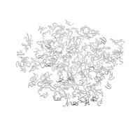 NUOBESTY 130pcs Mini Alphabet Letter Charms A- Initial Pendants for DIY Jewelry Making Compact Stylish Pendants for Bracelets Necklaces Crafting Gifts