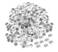 NUOBESTY 1440pcs Flatback Glass Rhinestones for Crafts and Clothes White Hot Melt 1.6mm Rhinestones for Needlework DIY Apparel, Shoes, Bags, and Nail Art Decorations