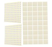 NUOBESTY 150 Sheets Qc Passed Round White Adhesive Labels Stickers for Smooth Surfaces Secure Peel Stick Decals for Boxes Bottles Metal Professional Packaging and Warehouse Use
