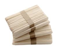 NUOBESTY 150Pcs Wooden Plant Labels Stakes for Garden and Herb Identification, 150X18X2Mm Natural Wood Plant Tags for Indoor and Outdoor Pots, Nursery and Succulent Marker Set