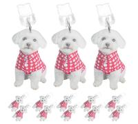 NUOBESTY 15pcs Phone Dust Plugs Decorative Dog Charm Anti-Dust Charging Port Plugs Protectors Smartphones Compatible with Apple Devices