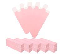 NUOBESTY 15pcs Pink Paper Lipstick Packaging Boxes Lightweight and Easy to Assemble Lip Gloss Containers with Sl esign for Elegant Presentation