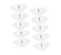 NUOBESTY 15pcs Plastic Grease Cup Oil Collecting Bowl for Range Hood Kitchen Oil Storage Grease Container