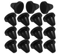 NUOBESTY 15pcs Silicone Oven Feet Pads Non-Slip Stovetop Feet Plug Φ7.0 Slot Anti-Vibration Rubber Caps for Microwave Oven and Furniture Protective Dust Covers