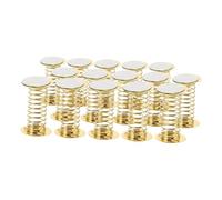 NUOBESTY 15pcs Spring Base Wobble Doll Accessories for DIY Crafts Double-Sided Nano Glue Creative Desk Toy Decoration for Boys and Girls and Adults