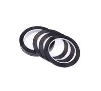 NUOBESTY 16pcs Black Self Adhesive Grid Tape for Whiteboards Drafting Art Tape for Wall Borders Charts Graphs Scrapbooks Easy to Stick and Removal