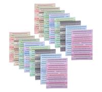 NUOBESTY 16pcs Inspirational Bible Verse Stickers for Journaling PVC Scripture Stickers Faith Accessories for Notebook Phone Scrapbooking