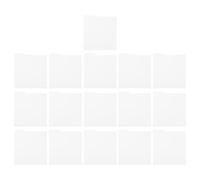 NUOBESTY 16pcs Plastic Record Dividers Vinyl Album Separators Tabs for Shelf Collection Home Library Books Archival Organizers