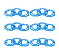 NUOBESTY 18pcs Head Blade Retaining Plates for Electric S5000, Plastic Precision Replacement Parts with Minimal Downtime, Compact Design for Travel and Bathroom Use