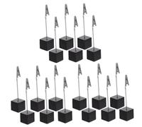 NUOBESTY 18pcs Retro Alligator Clips for Photos and Notes Creative Office Memo Holders Cute Desktop Organizers for Bills and Cards Clamps