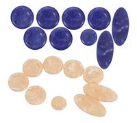 NUOBESTY 18pcs Saxophone Key Buttons for Saxophone Accessories Replacement Parts Tenor Soprano Sax