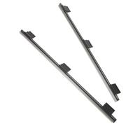 NUOBESTY 1pair Universal Car Side Window Wiper Strips with Waterproof Rubber for Door Glass Insert, Window Gap Filler Accessories Suitable for Suvs, Trucks, and Automotive Use