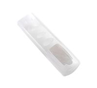 NUOBESTY 1PC Transparent Silicone Protective Storage Bag Dust Cover for Remote Controls Compatible with Tv Audio and Air Conditioners Durable Stretchable Design